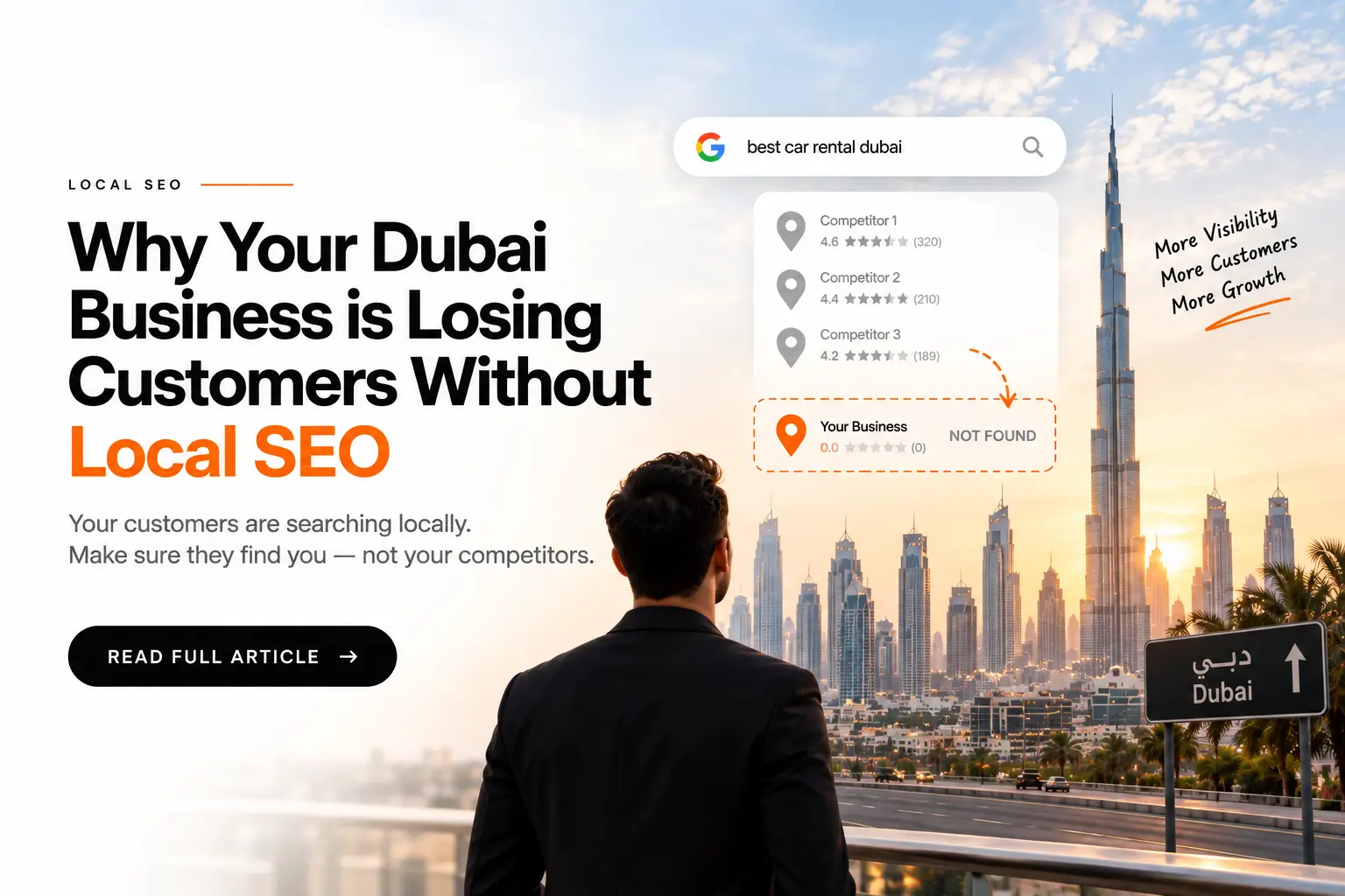 Why Your Dubai Business is Losing Customers Without Local SEO
