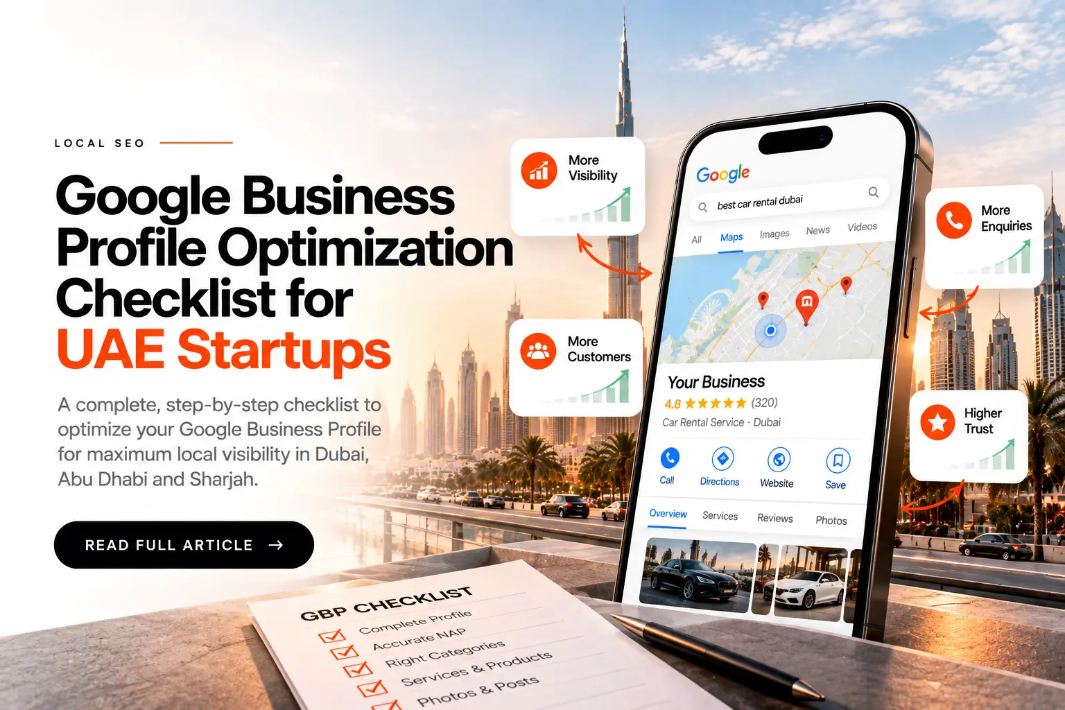 Google Business Profile Optimization Checklist for UAE Startups