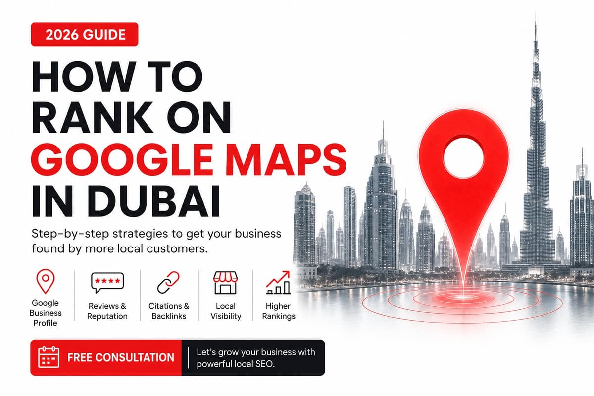 How to rank on Google Maps in Dubai — Be Ryven local SEO guide
